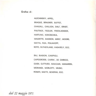 LA N. L.BOLOGNA 2 1971-1